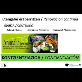 Espacio Animalia - Eureka Zientzia Museoa en Donostia-San Sebastián