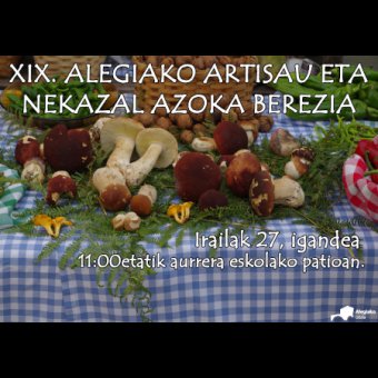 Artisau eta Nekazal Azoka Berezia en Alegia