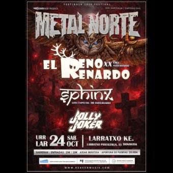 Festival Metal Norte 2026 en Donostia-San Sebastián